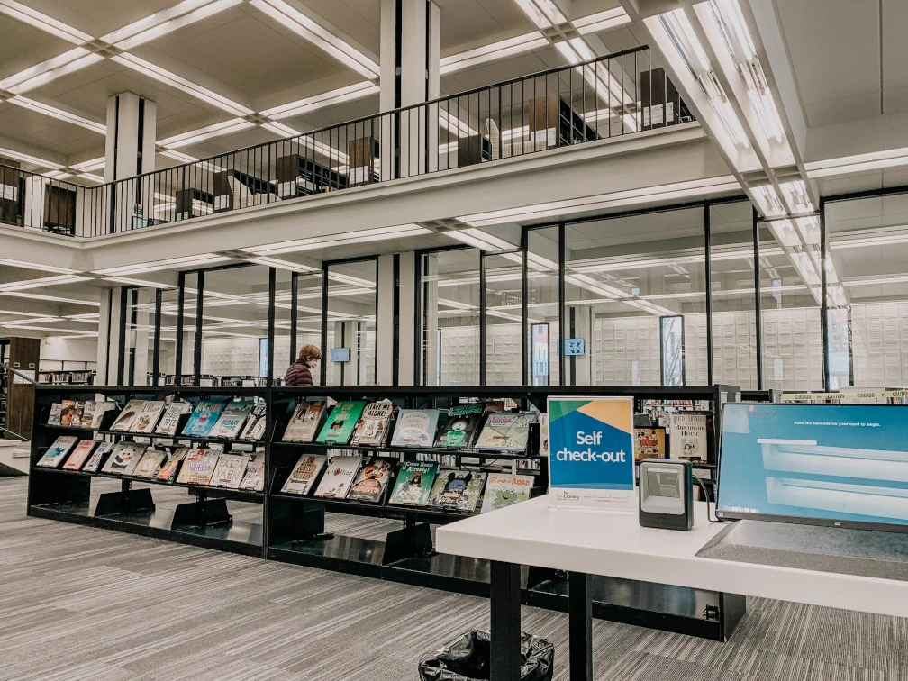 Photo of Books at the Library