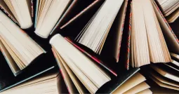 Stock photo of books.