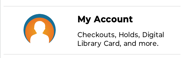 My Account button