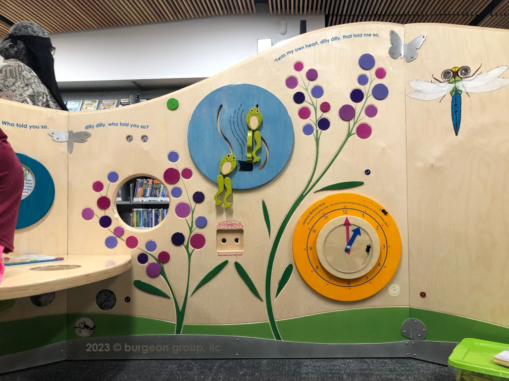 another photo of library interactives