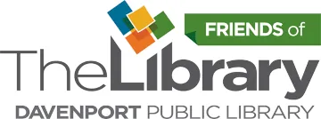 The "Friends of Davenport Public Library" logo.